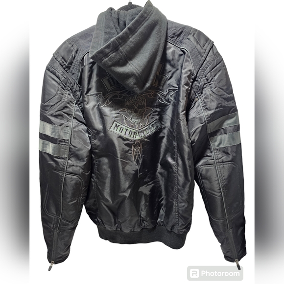 Harley-Davidson Light Bomber Style Biker Jacket - Picture 2 of 4